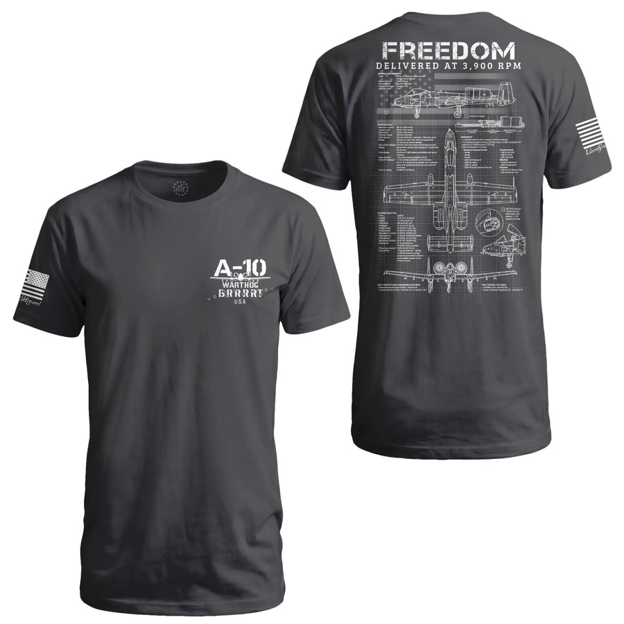 Freedom Delivered at 3900 RPM - T-Shirt