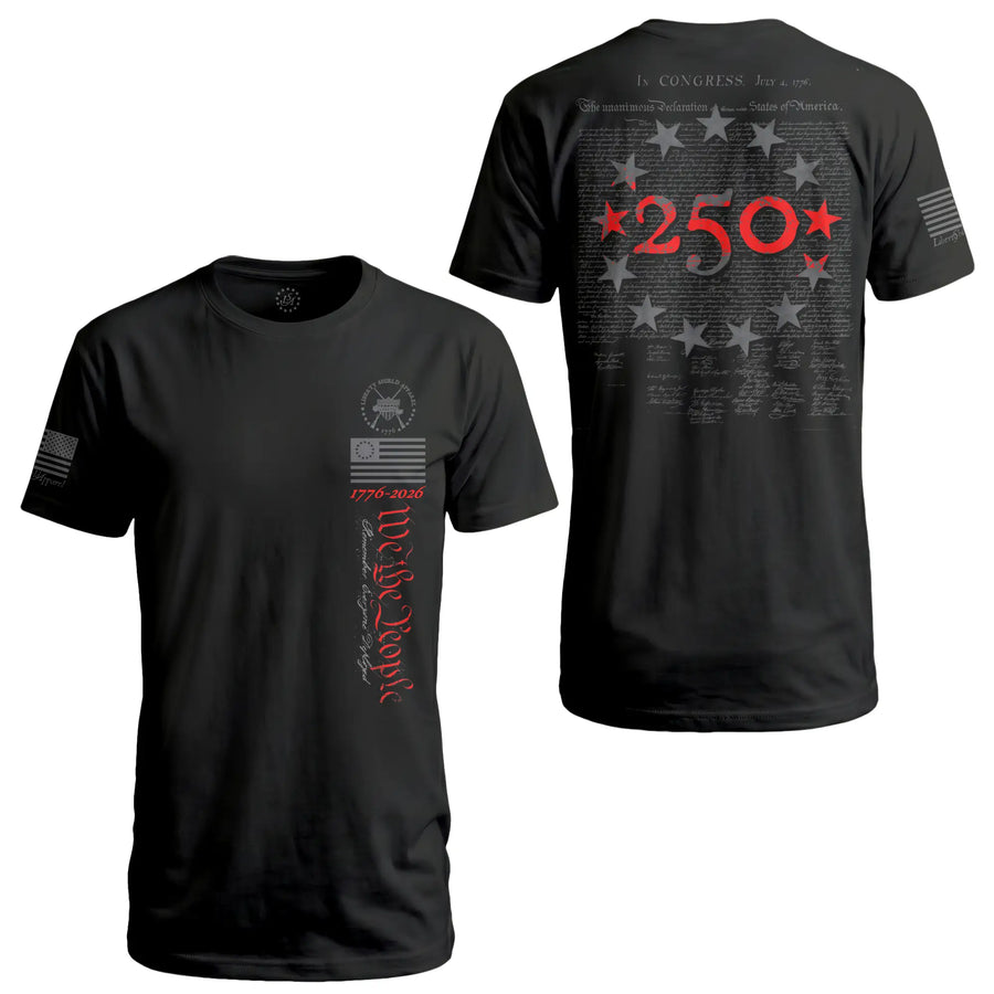 Declaration 250th Anniversary Red Onyx - T-Shirt