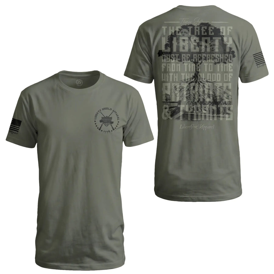 Tree of Liberty Revolution Battle - T-Shirt