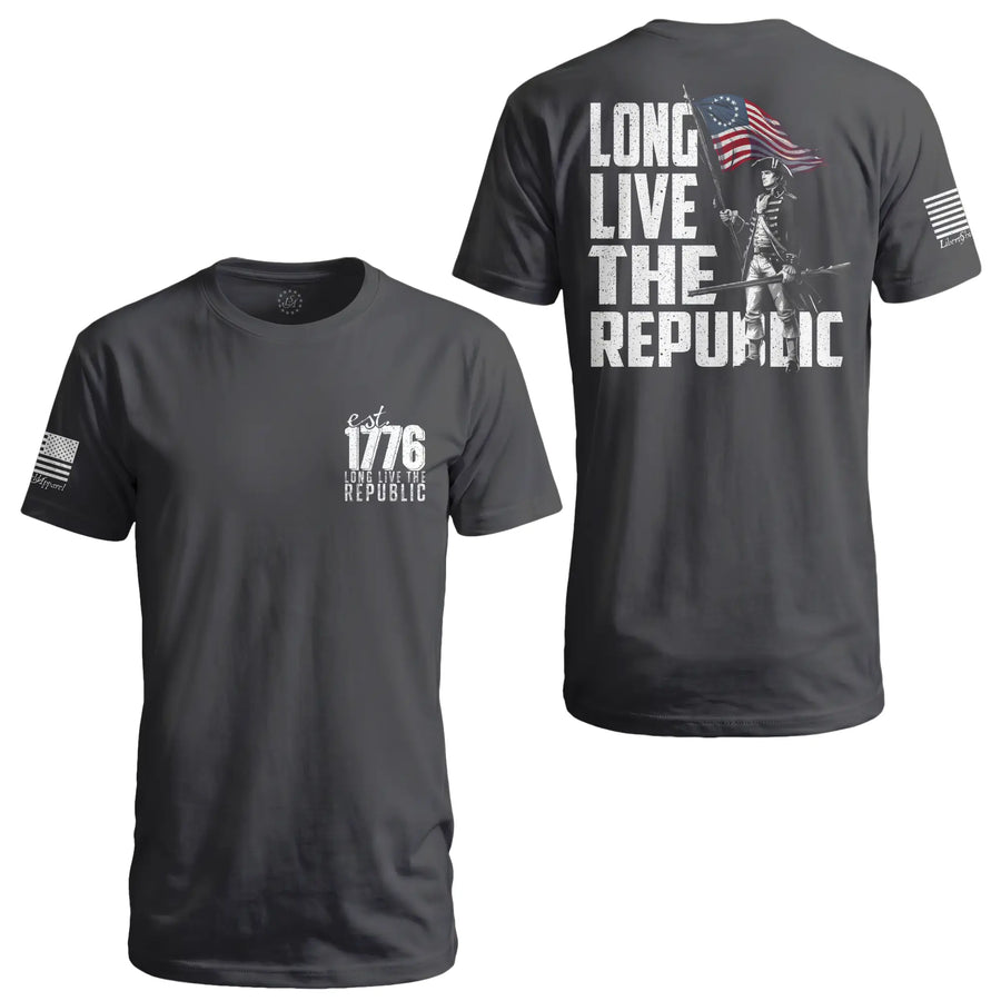 Long Live The Republic Patriotic - T-Shirt