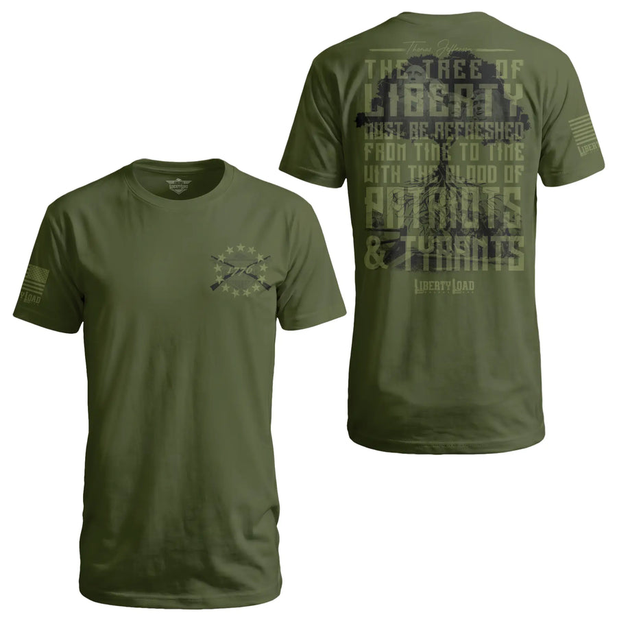 Tree of Liberty Revolution Battle - T-Shirt