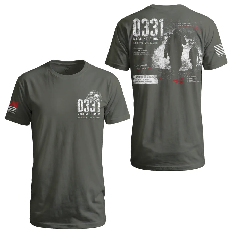 0331 Machine Gunner v2.0 - T-Shirt